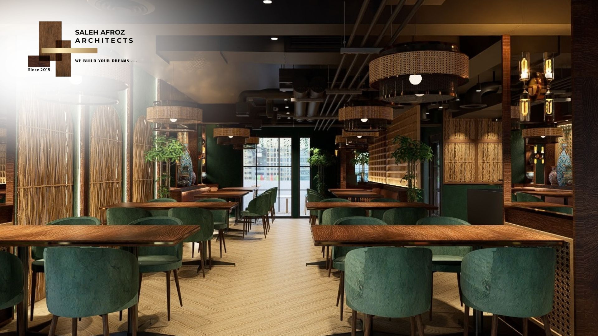 Creative Restaurant Interior Design Company in Banani | Saleh Afroz Architects